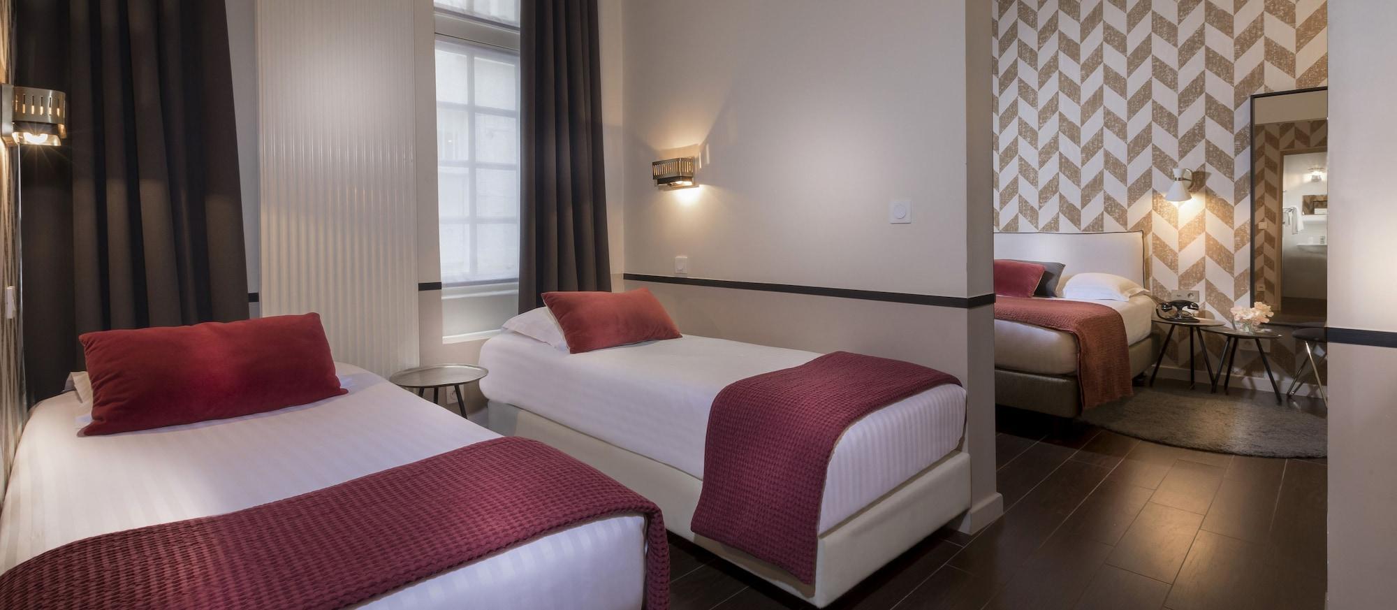 פריז Hotel Jeanne D'Arc Le Marais מראה חיצוני תמונה