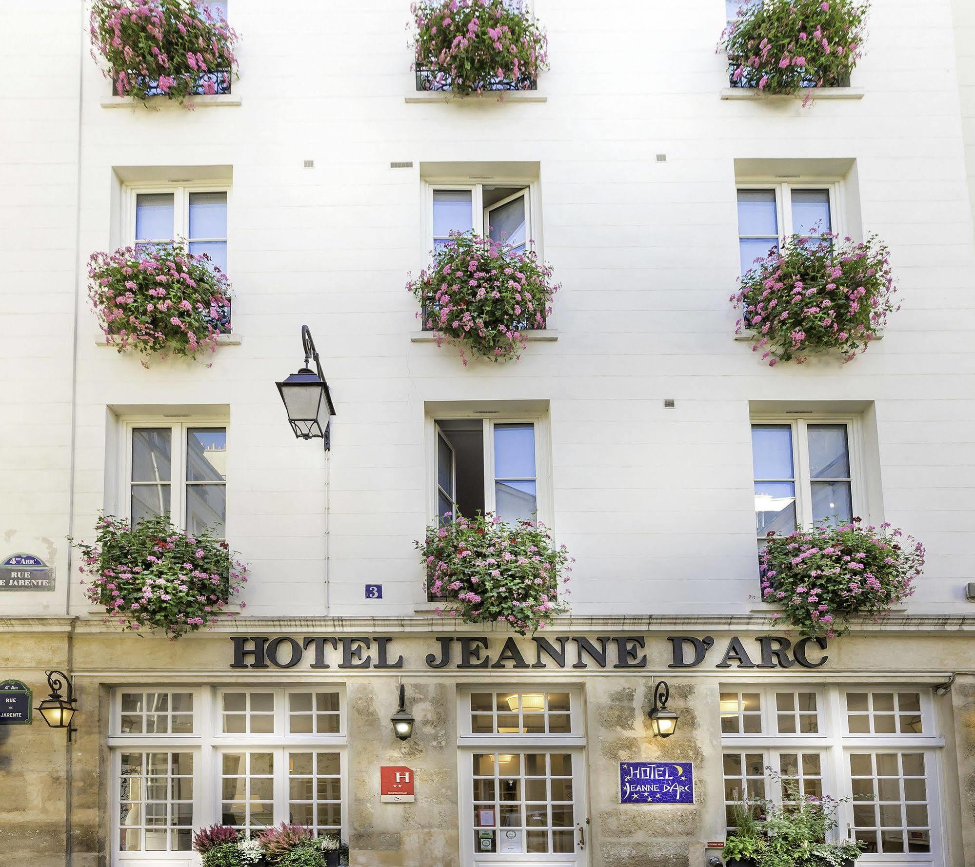 פריז Hotel Jeanne D'Arc Le Marais מראה חיצוני תמונה